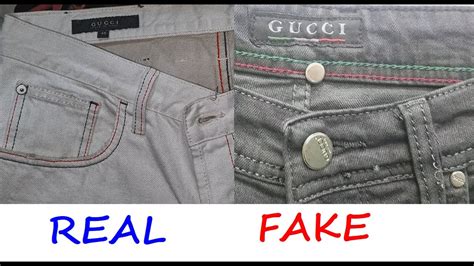 How to Spot Fake Gucci Jeans 